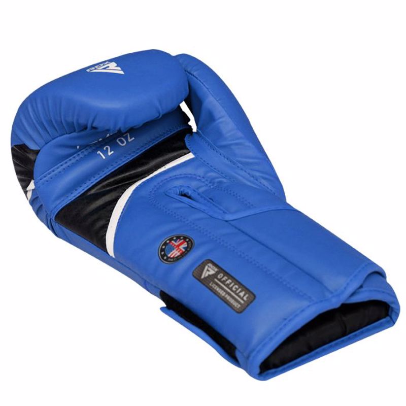 RDX Aura T17 Boxing Gloves - BLUE